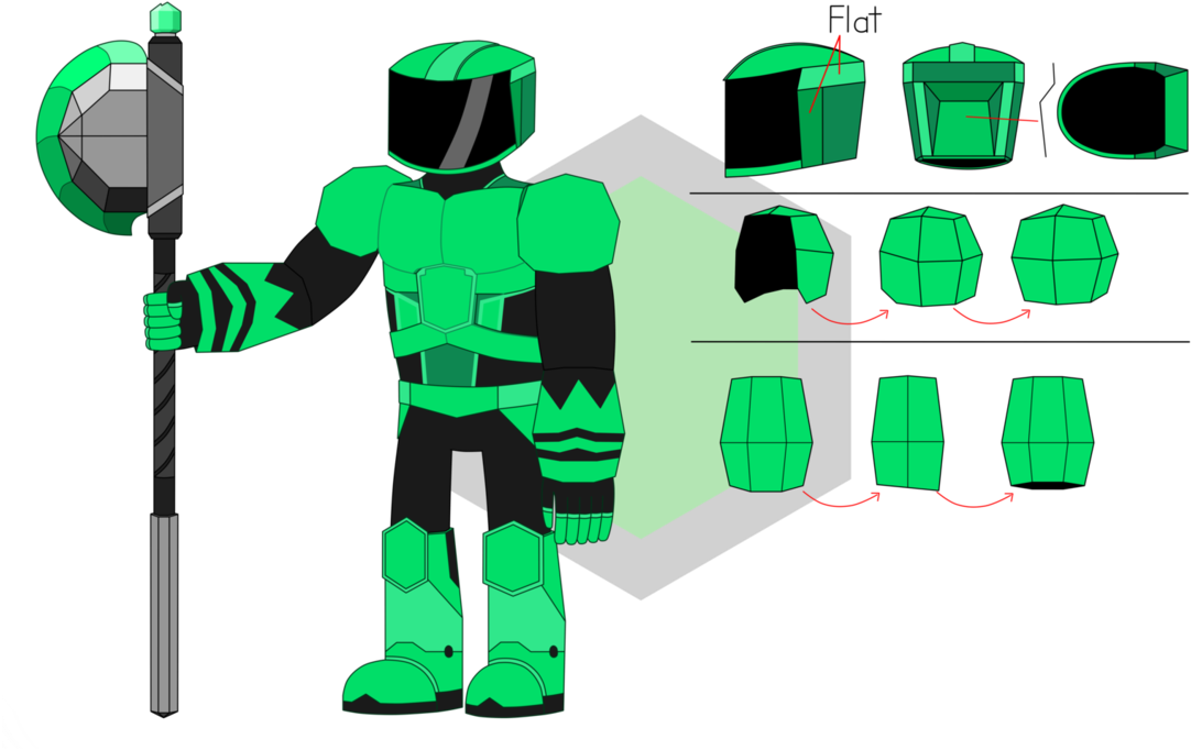 Emerald Revamp By Epic-snowman - Emerald Revamp By Epic-snowman (1139x701)