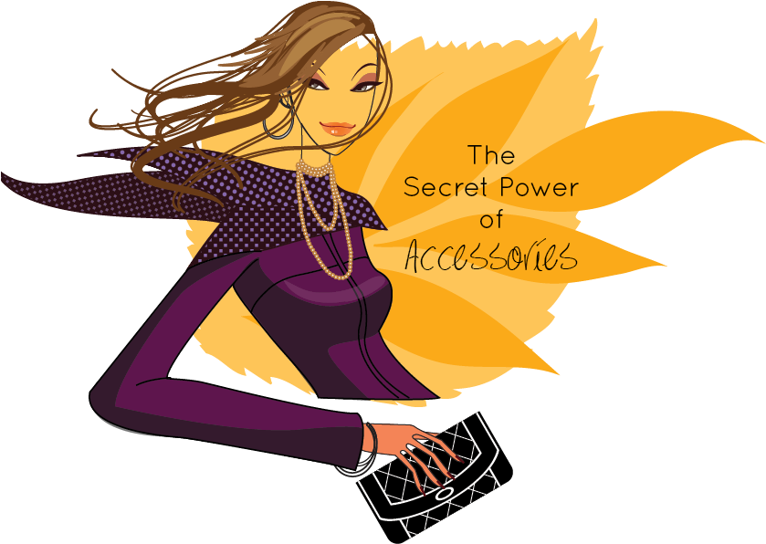 Sos Topic Icon Secret Power Of Accessories With Title - Cartoon (838x644)