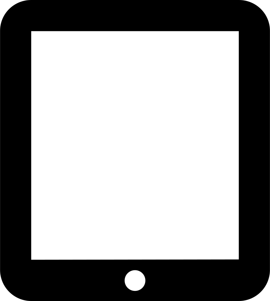 Ipad Comments - Tablet Clipart (880x980)