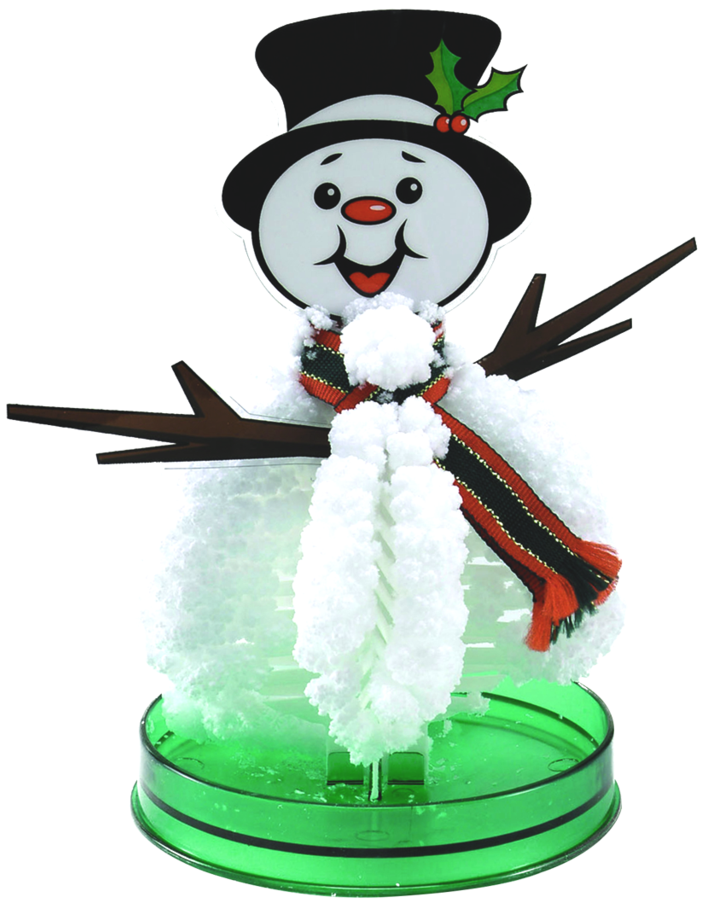 Snowman Magic Grower Standing On Its Container - Dci Do-it-yourself Magic Growing Snowman (1024x1024)