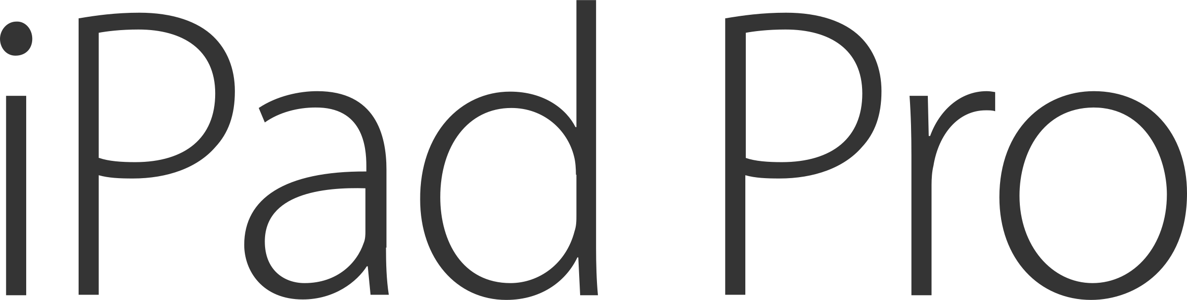 Ipad Pro Logo Logo Black And White - Ipad (2400x608)