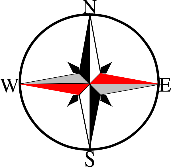 North South East West Symbol (600x585)