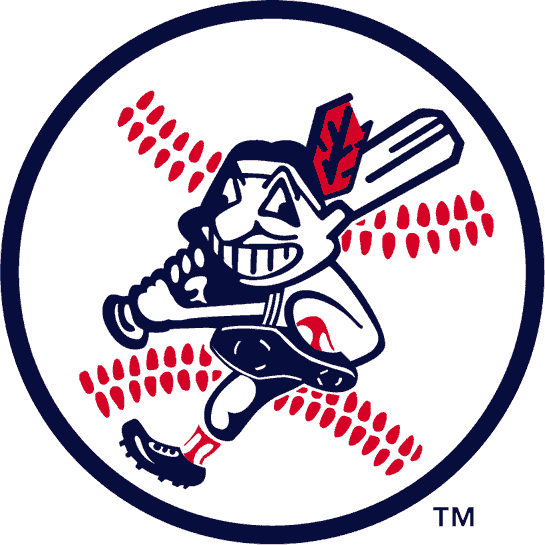 No Indians - Cleveland - 1975 Cleveland Indians Logo (545x545)