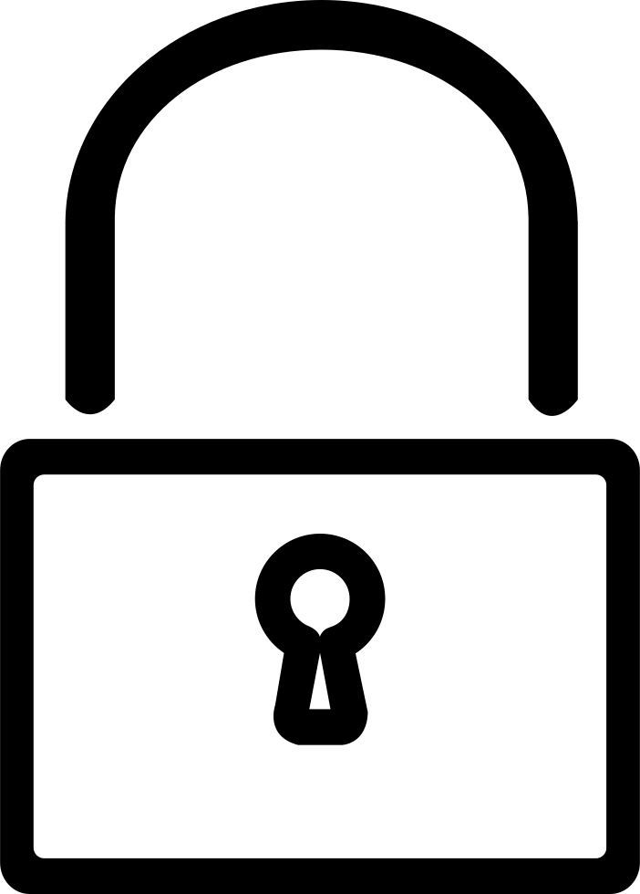 Lock Clipart Password - Password Lock Icon Png (702x980)