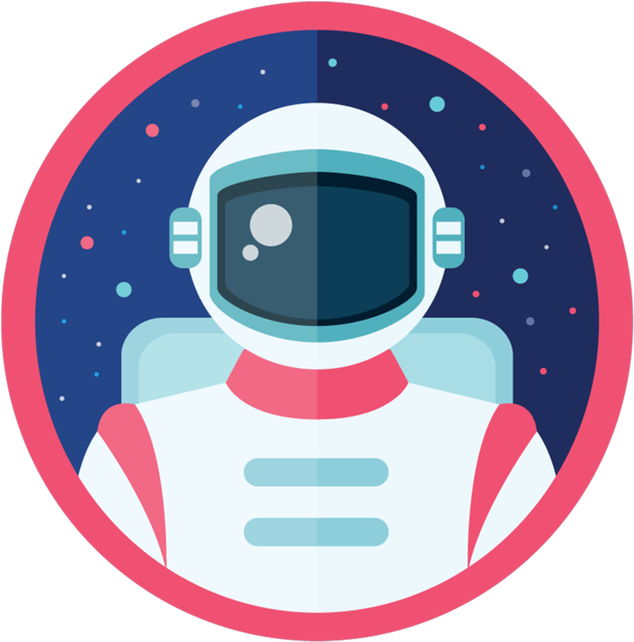 Astronaut In Viewing Port Men's T-shirt - Astronaut Outer Space Space Man Suit - Stars Planets (1000x1000)