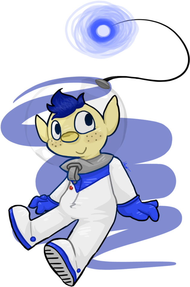 13) Astronaut In Training By Shae-butter - Cartoon (774x1032)