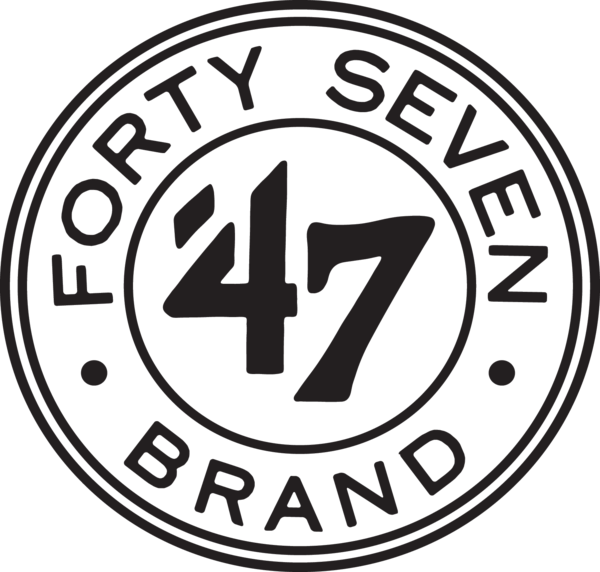 Producted By - 47 Brand Logo (600x572)