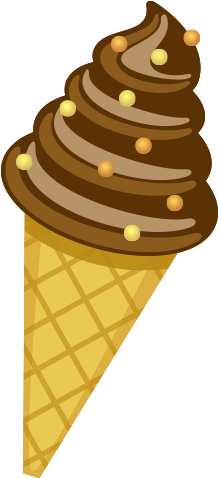 Chocolate Ice Cream Snack - Ice Cream Png Cartoon - (500x500) Png Clipart Download Chocolate Ice Cream Snack - Ice Cream Png Cartoon - (500x500) Png Clipart Download