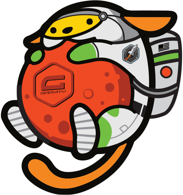 Gravity Forms Astronaut Mars Wapuu - Soccer Clip Art (600x638)