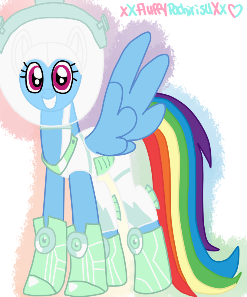 Nightmare Night Astronaut Rainbow Dash S5 By Xxfluffypachirisuxx - Rainbow Dash (816x979)
