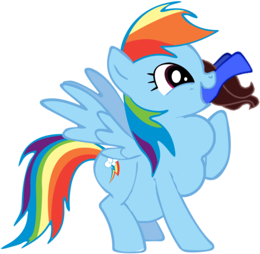 Pony Rainbow Dash Pinkie Pie Ice Cream Horse - Cartoon (1024x683)