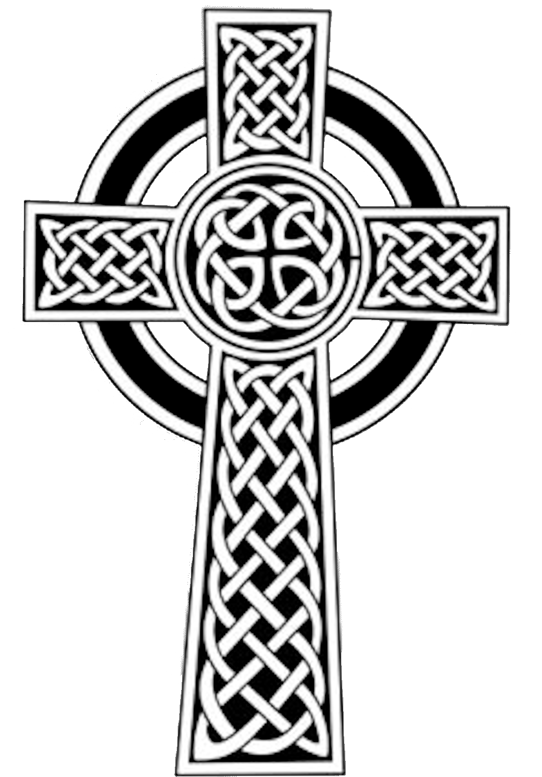 Celtic Cross Free Images At Clker - Celtic Cross Tattoo Design (1136x1604)
