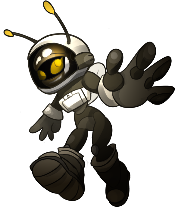 Bee Astronaut By Lily-meow - Cartoon (600x709)