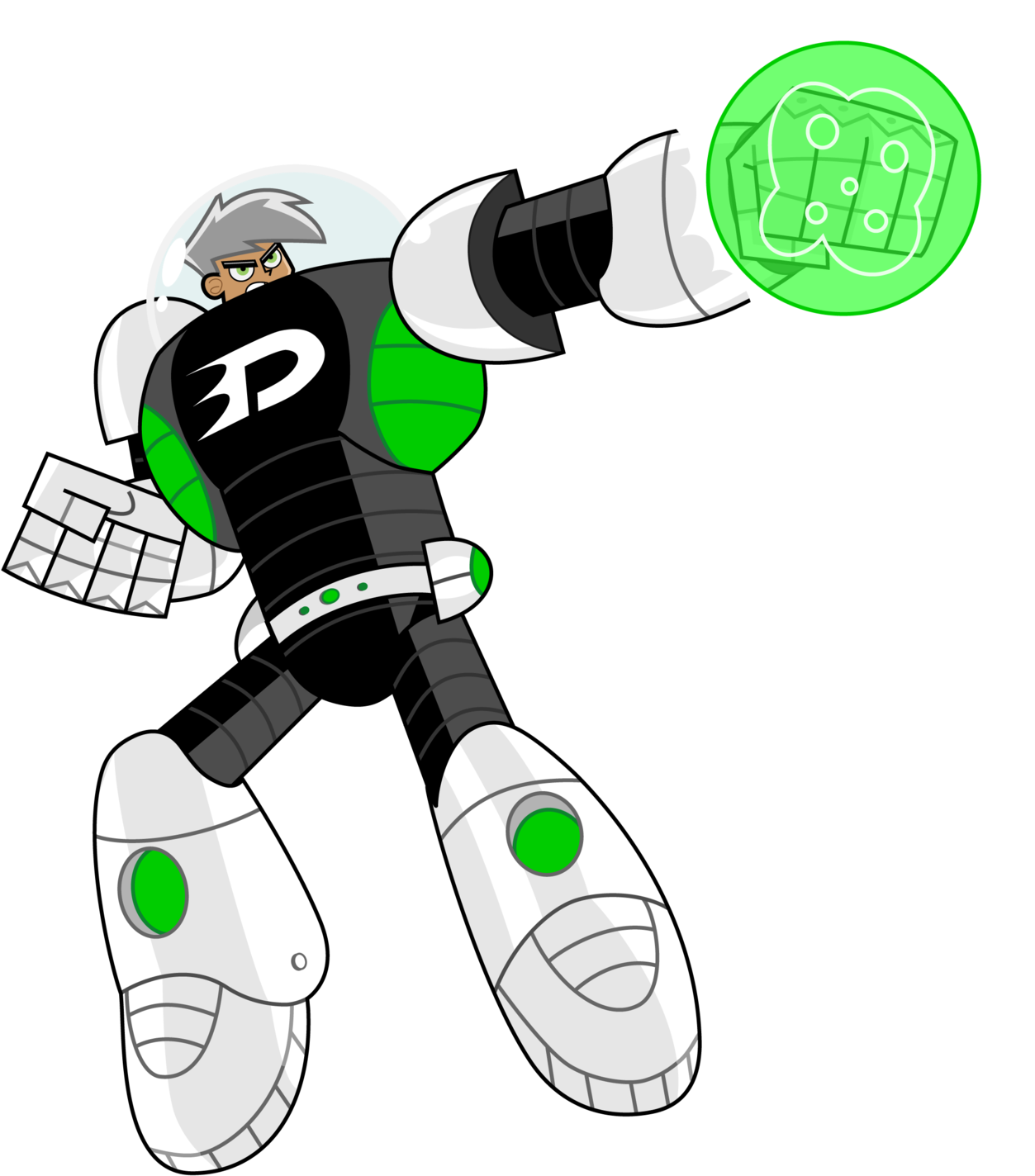 Phantom Ecto Skeleton By Shakuhl - Danny Phantom Ecto Skeleton (1280x1477)