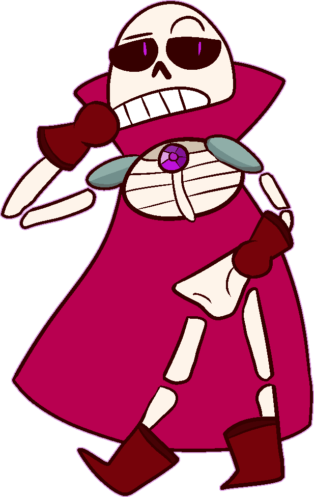 Ugh A Real Magic Skeleton By Gilshaelos - Ok Ko Real Magic Skeleton (617x976)