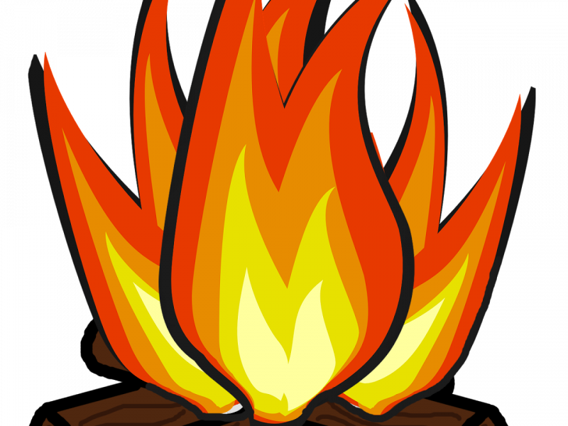 Dazzling Campfire Pictures Clip Art June Clipart Explore - Transparent Background Campfire Clipart (800x600)