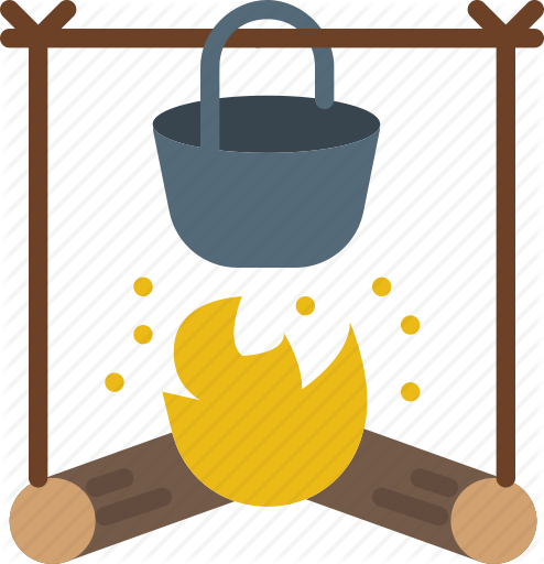13,455 Survival Cliparts, Stock Vector And Royalty - Boiling Water Cartoon Png (494x512)