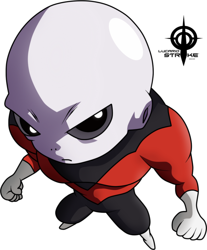 Dbsuper Jiren Toon Chibi By Lucario-strike - Dragon Ball Jiren Chibi (813x982)