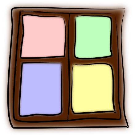 Free To Use & Public Domain Window Clip Art - Eye Shadow (504x439)