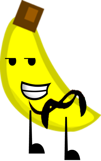 Banana- Like Bfdi Pen - Banana Bfdi (328x522)