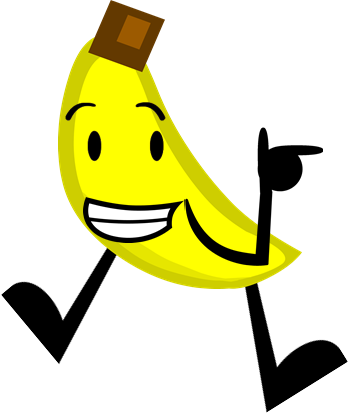 Banana Bff 2 - Banana (348x413)
