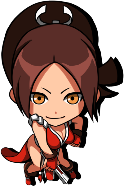Kof'98 Ol By - Mai Shiranui Chibi (400x598)