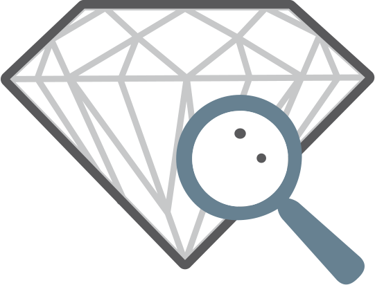 Responsive Image - Coloring Page Gem (541x412)