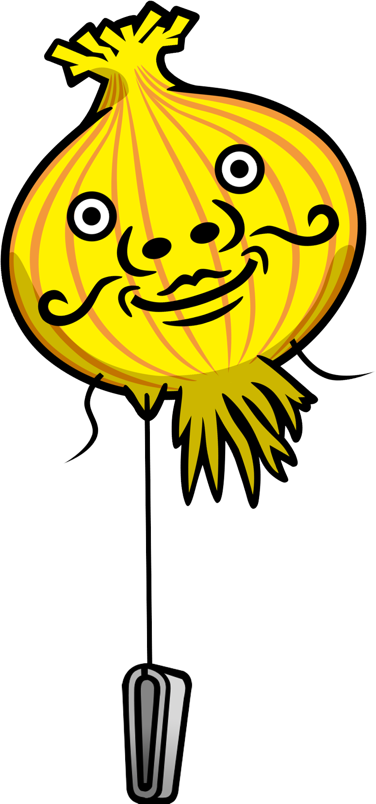 Hairy Onion Harry - Rhythm Heaven Onion (775x1657)