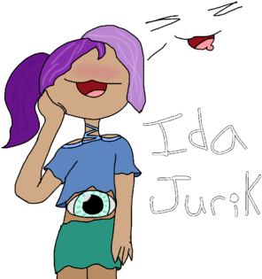 Ida Jurik- Inkling For Halloween - Cartoon (440x330)