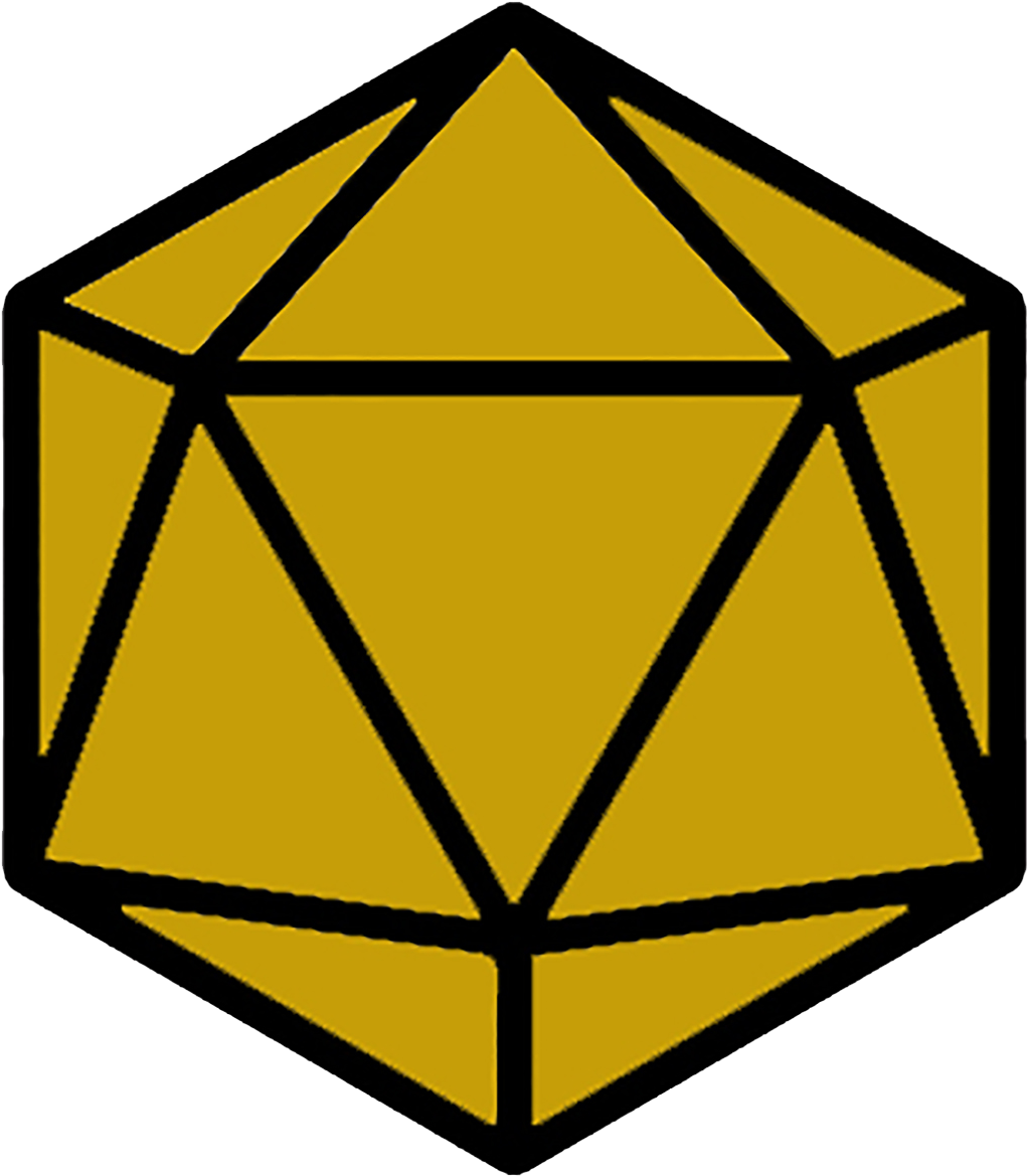 Characters - 20 Sided Dice Vector (1060x1199)