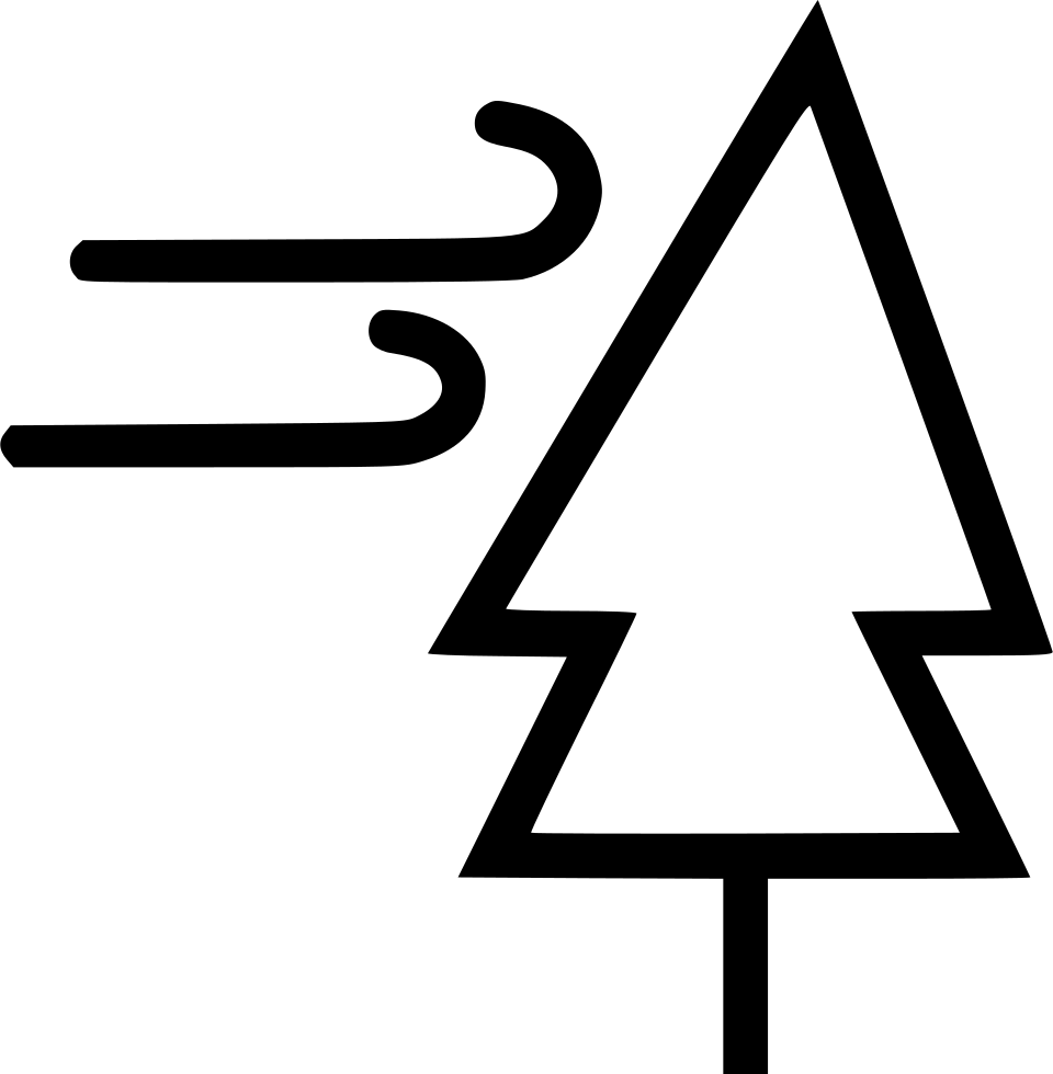 Tree With Wind Comments - Tree (960x980)