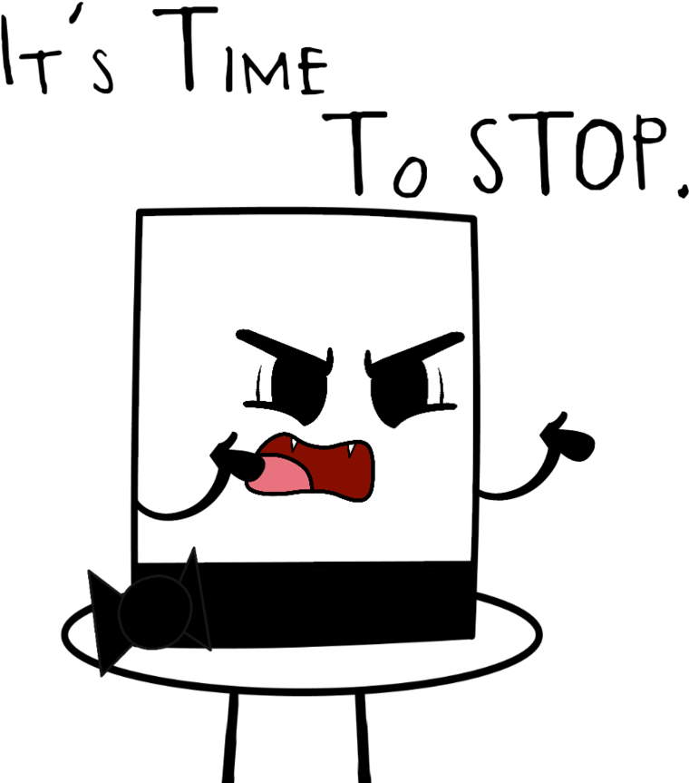 Its Time To S T O P By Lovethederpy33 - Cartoon (894x894)