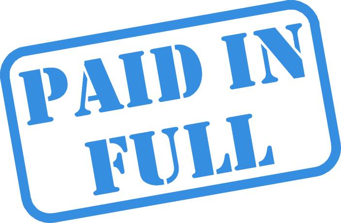 Dol's New Payroll Audit Program - Blue Paid Stamp Png (703x459)