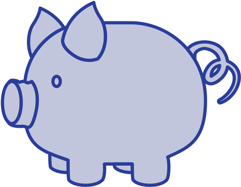 Piggy Bank Vector Png - Piggy Bank (550x550)