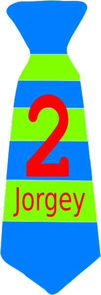 Christmas Neck Tie Striped Green And Red Clip Art - Clip Art (204x596)