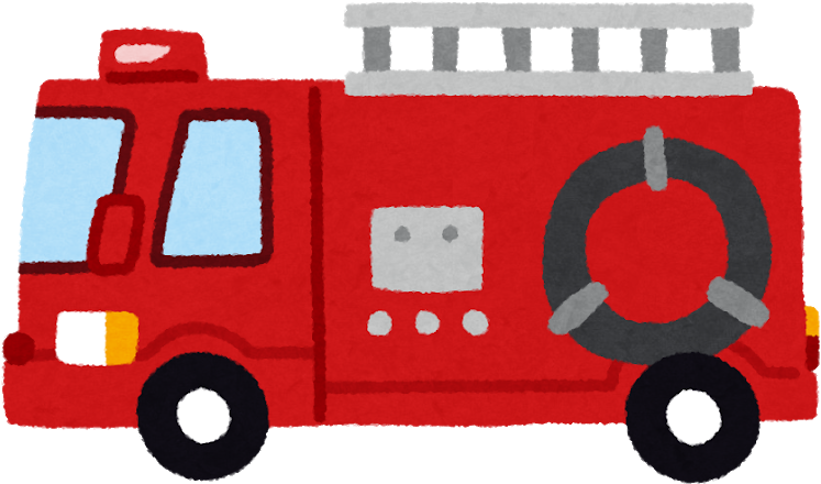 Fire Truck Cartoon Download - トラック イラスト や (800x501)