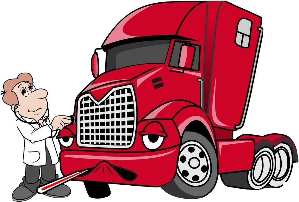 Ford Clipart Diesel Truck - Truck Mechanic Clipart (1101x743)