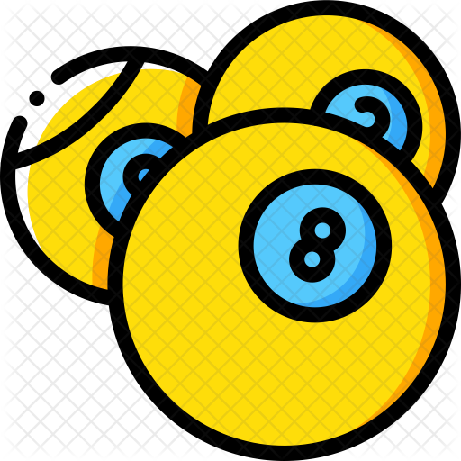 Pool Balls Icon - Circle (512x512)
