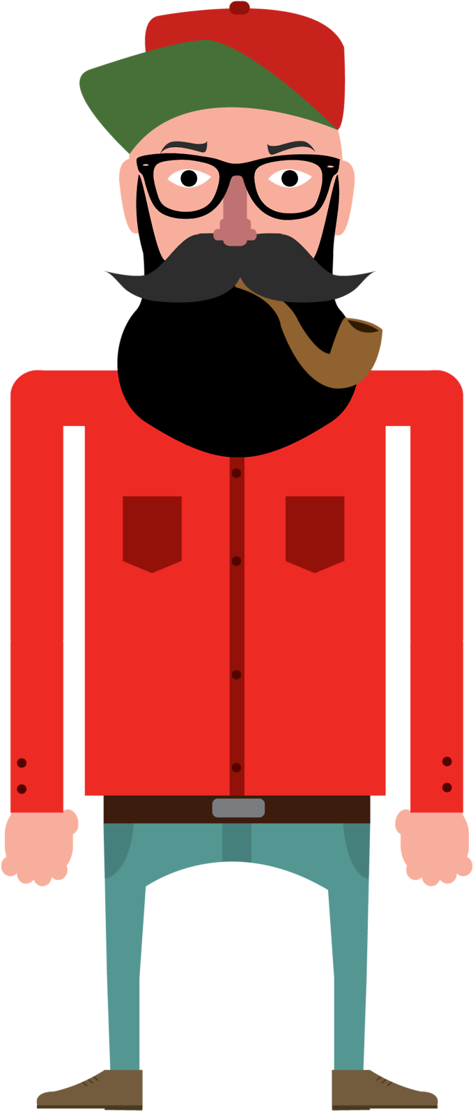 Beard Moustache Vectors Photos And Psd S - Character Design Beard (1280x1636)