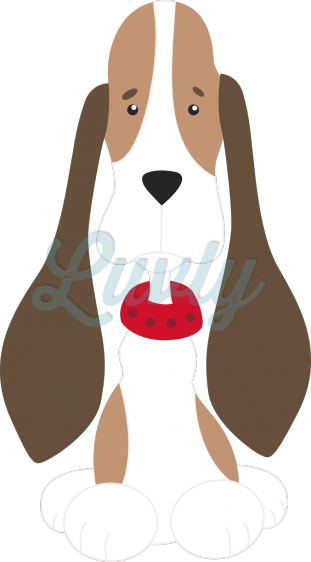 Co Items Screenshots 2361 Puppy Dog Clipart - Treeing Walker Coonhound (311x562)
