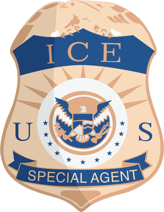 Supervisory Criminal Investigator - Immigration And Customs Enforcement Png (564x730)