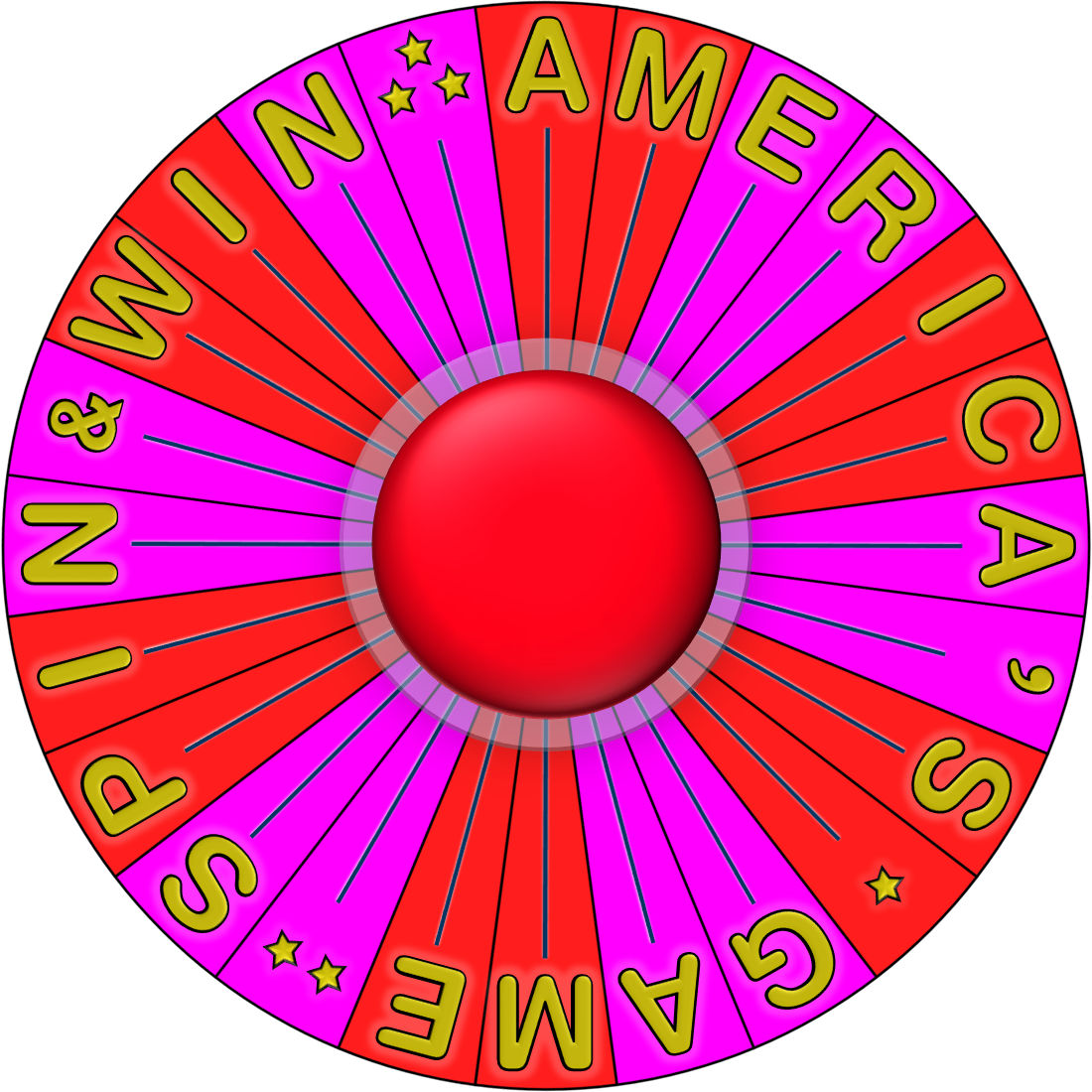 Bonus Wheel Valentine - Wheel Of Fortune (1100x1100)