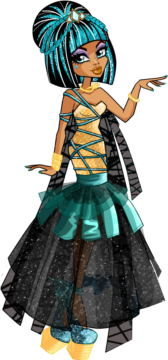 Clip Art - Monster High 1600 Png (562x1244)