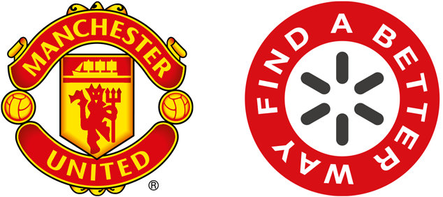 Manchester United Logo Clipart Manchester United Logo - Manchester United (669x300)