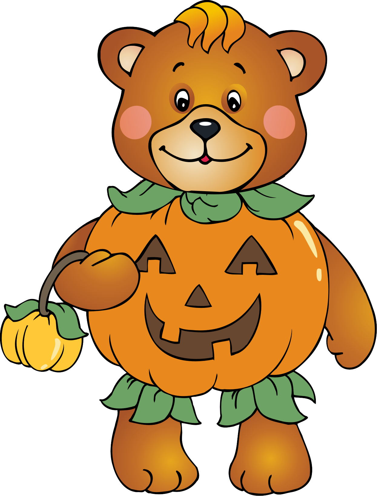 Free Halloween Halloween Clip Art Spider Free Clipart - Teddy Bear (1245x1637)