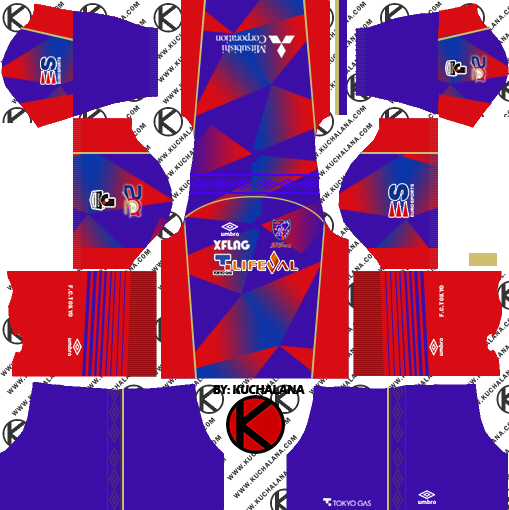 Tokyo Fc東京 Kits - Psg Dream League Soccer 2018 (509x510)