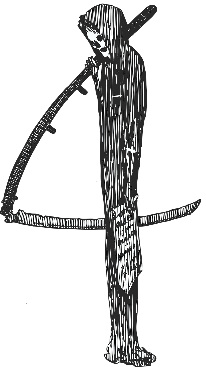 The Grim Reaper Of Death With His Scythe - Scythe (720x1280)