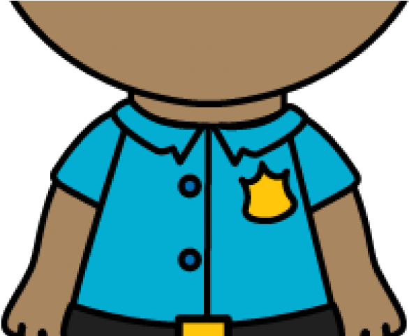 Police Clipart Discipline - Black And White Police Officer Clipart (640x480)