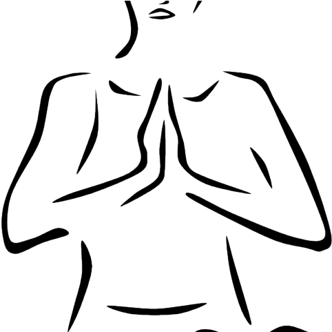 Yoga Clipart Lotus Pose - Stress Relief Clip Art (640x480)