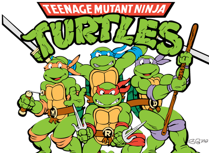 "ninja Turtles Night Out " Friday, October 2 - Teenage Mutant Ninja Turtles 1990 Cartoon (423x317)